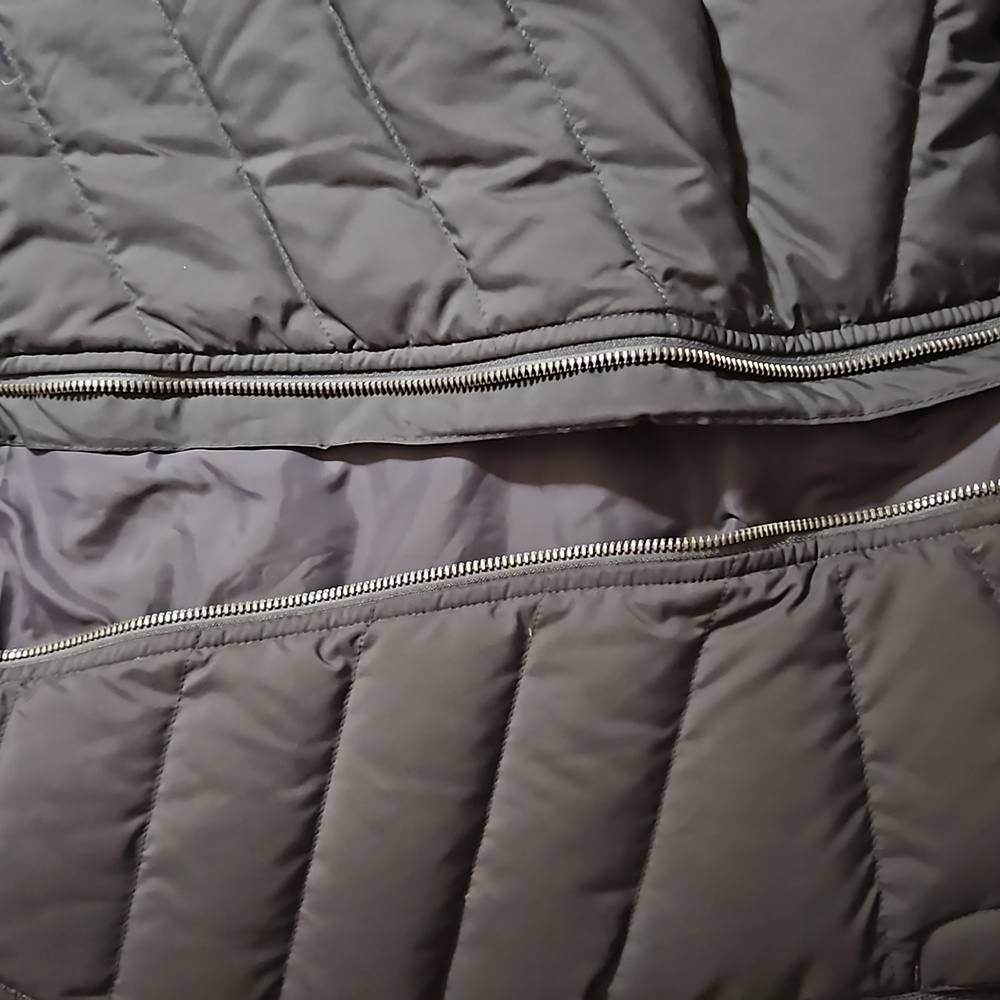 LL Bean puffer fleece sweatshirt
